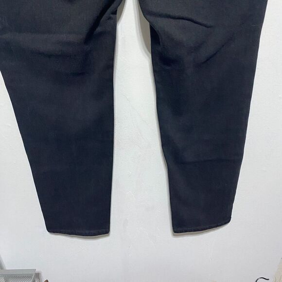 Everlane Jeans Mens‎ 35 X 30 Black Stretch Tapered Leg Heavyweight Denim - Picture 6 of 9